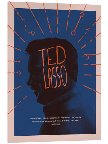 Akrylbilde Ted Lasso