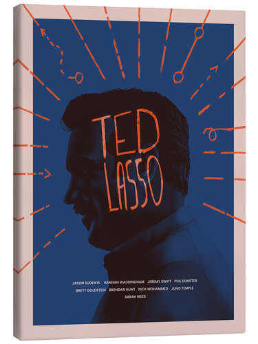 Canvastavla Ted Lasso