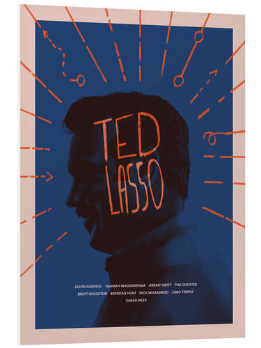 PVC-tavla Ted Lasso