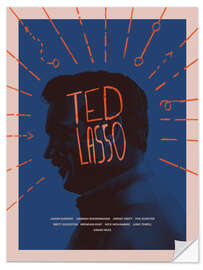 Naklejka na ścianę Ted Lasso