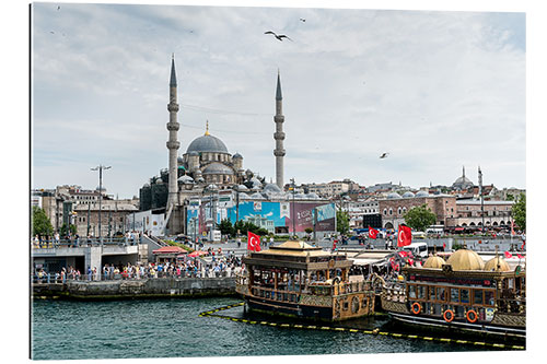 Tableau en plexi-alu The port of Istanbul