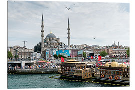 Tableau en plexi-alu The port of Istanbul