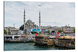 Magnettafel Der Hafen von Istanbul
