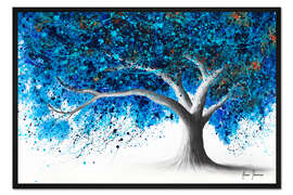 Gerahmter Kunstdruck Korallenriffbaum