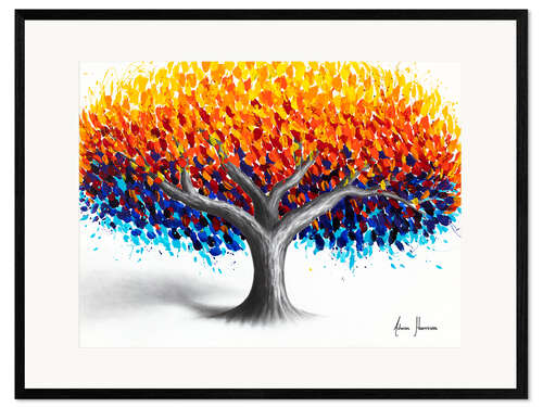 Framed art print Humanity Tree