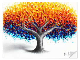 Vinilo para la pared Humanity Tree