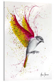 Tableau en plexi-alu Groovy Grove Bird