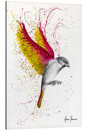 Magnettafel Grooviger Hainvogel