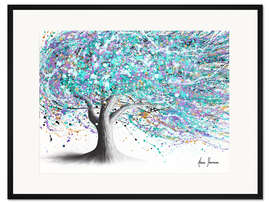 Gerahmter Kunstdruck Trommel des Windbaums