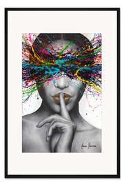 Gerahmter Kunstdruck Klänge der Stille