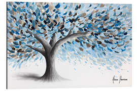 Magnettafel Belaubter Seebaum