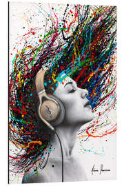 Magnettafel Spielt ihre Melodie