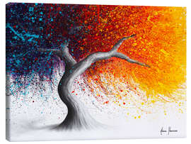 Canvas print Fire and Passion Tree