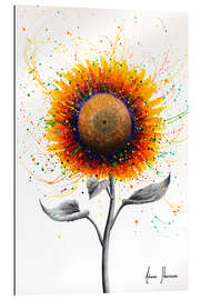 Gallery print Rainbow Sunflower