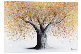 Foam board print Autumn sparkle tree