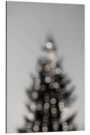 Magnettafel Funkelnder Weihnachtsbaum im Advent