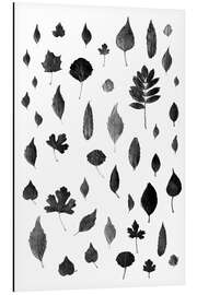 Cuadro de aluminio Autumn leaves collection