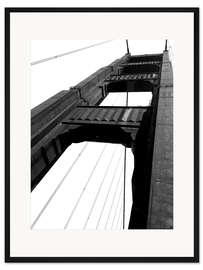 Gerahmter Kunstdruck Golden Gate Bridge San Francisco