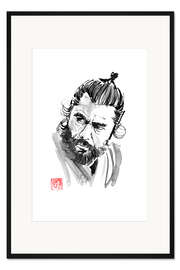 Gerahmter Kunstdruck Red beard