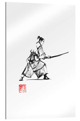 Gallery Print Samurai auf der Hut