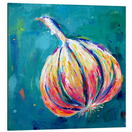 Magnettafel Knoblauch