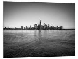 Aluminium print New York City skyline