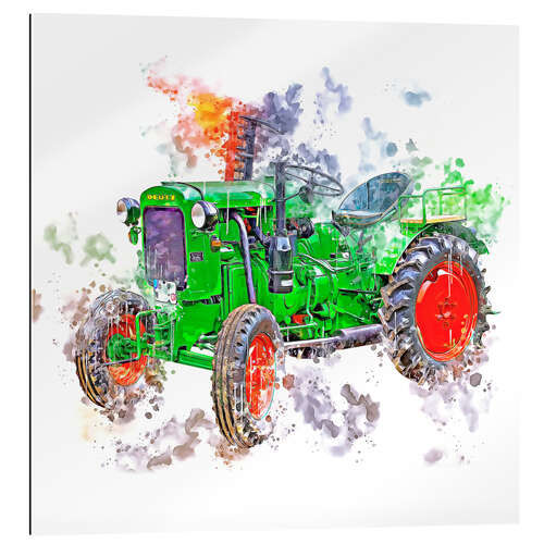 Gallery print Vintage Deutz tractor