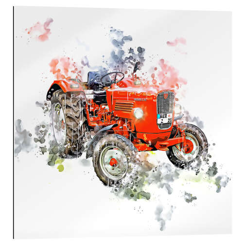 Galleriprint Oldtimer Traktor Güldner