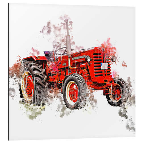 Stampa su alluminio Oldtimer Tractor McCormick