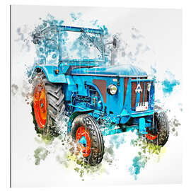 Galleriprint Vintage tractor Hanomag