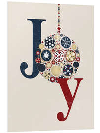 PVC print Christmas joy ball