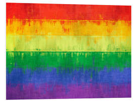 Obraz na PCV Rainbow flag