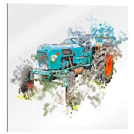 Gallery print Vintage tractor Eicher