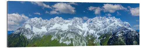 Quadro em plexi-alumínio Wilder Kaiser Panorama, Alps