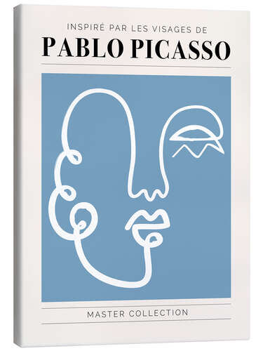 Lienzo Pablo Picasso - Visage II