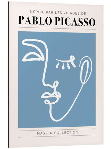 Obraz na aluminium Pablo Picasso - Visage I