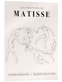 Obraz na szkle akrylowym Matisse - Papiers Découpés