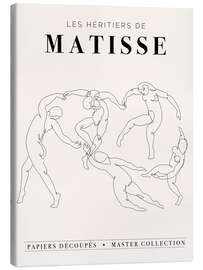 Tableau sur toile Matisse - Papiers Découpés