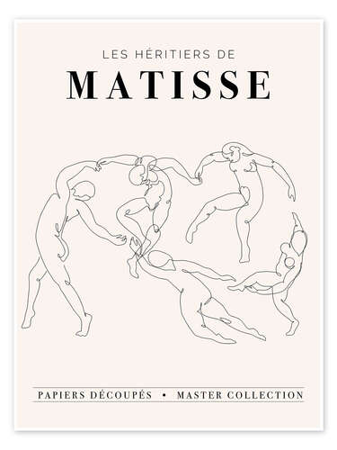 Poster Matisse - Papiers Découpés