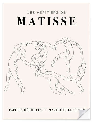Wall sticker Matisse - Papiers Découpés