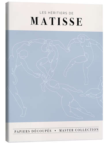 Leinwandbild Les héritiers de Matisse