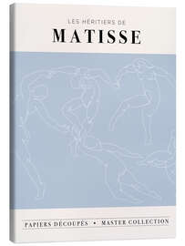 Lienzo Les héritiers de Matisse