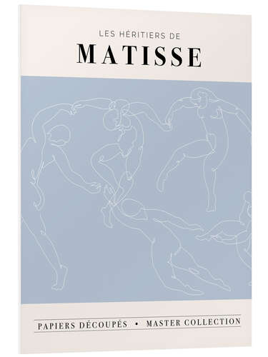 Foam board print Les héritiers de Matisse