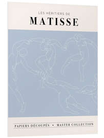 Foam board print Les héritiers de Matisse