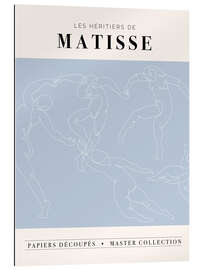 Tableau en plexi-alu Les héritiers de Matisse