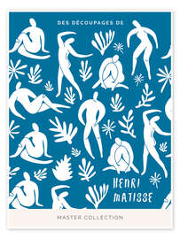 Poster Henri Matisse - Des découpages