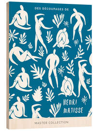 Print på træ Henri Matisse - Des découpages