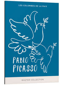 Magnettafel Pablo Picasso - Les colombes de la paix