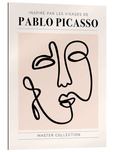 Galleritryck Pablo Picasso - Inspiré par les visages I