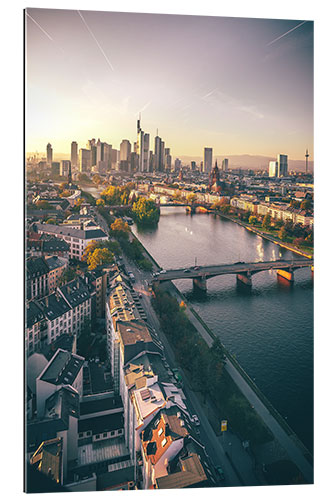 Gallery print Frankfurt am Main, the skyline from above